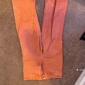 MADEWELL dark coral pants